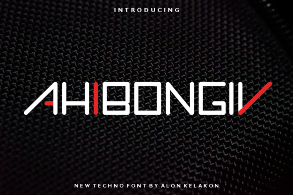 Ahibongiv: Bold Display Font for Impactful Branding