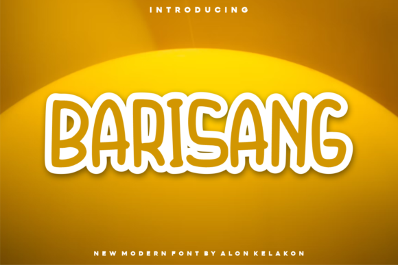 Barisang: Bold Display Font for Scroll-Stopping Brand Content
