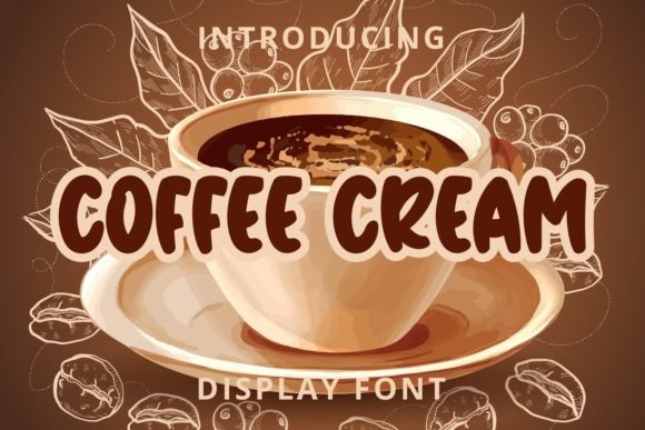 Coffee Cream Font for Joyful, Youthful Branding