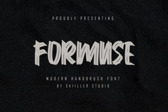 Formuse: The Dry-Brush Display Font That Delivers Handwritten Charm in Seconds