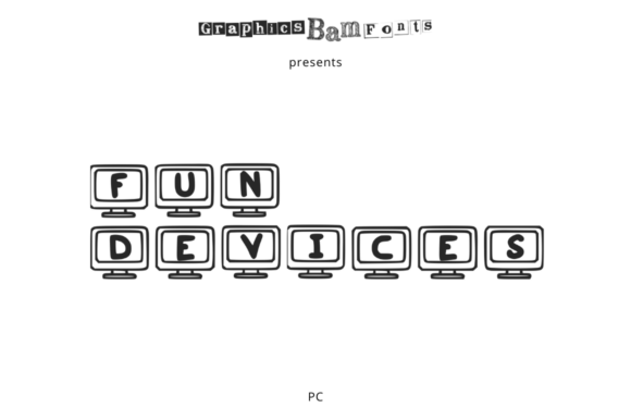 Fun Devices Pc: A Playful Display Font for Modern Editorial Design