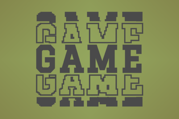 Game Font for Professional Branding and Creative Business Design