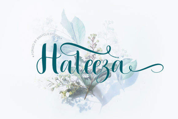 Haleeza Handwritten Font for Timeless Brand Charm