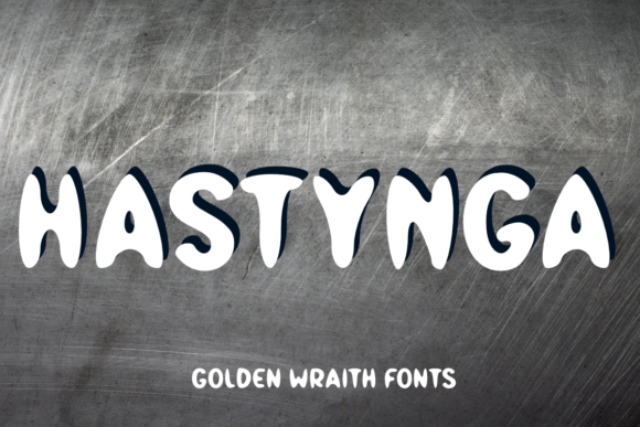 Hastynga: A Bold Display Font for Editorial Impact