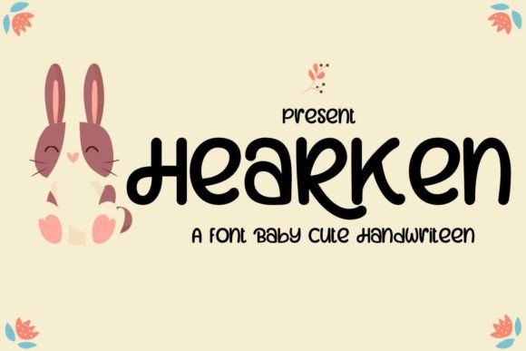 Hearken: A Cheerful Display Font for Joyful Editorial Design