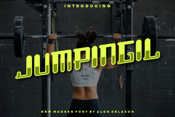 Jumpingil Display Font for Bold, Memorable Branding