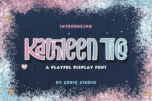 Kathleen Tico Display Font for Handmade Branding