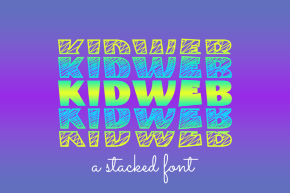 Kidweb Font for Small Business Branding