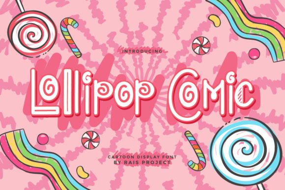 Lollipop Comic Font for Playful, Kid-Friendly Designs