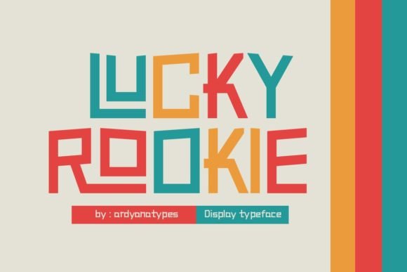 Lucky Rockie Display Font for Bold Handmade Designs