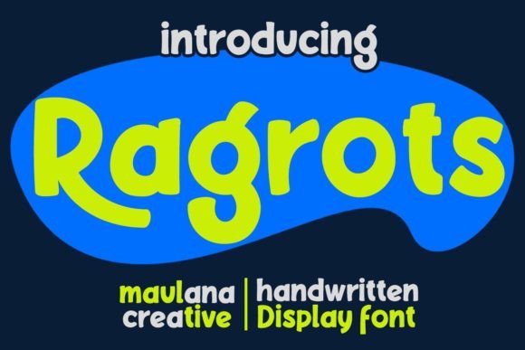 Ragrots Display Font for Playful, Bold Branding