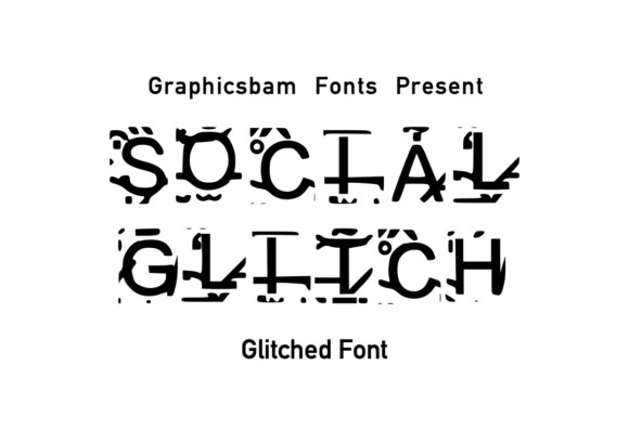 Social Glitch: The Unsettling Display Font That Commands Attention