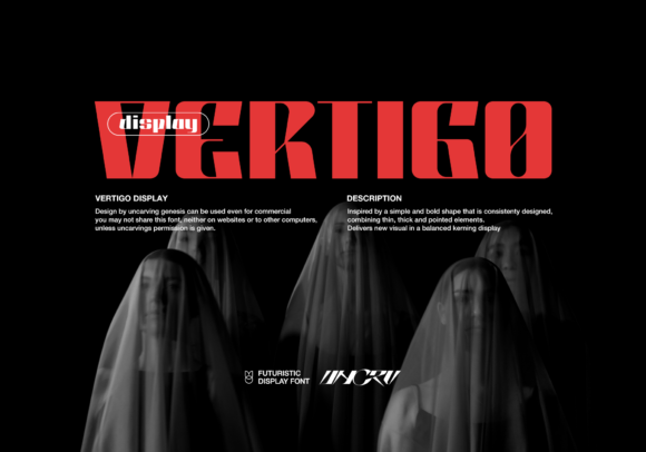 Vertigo: A Modern Display Font for Bold Web Headings