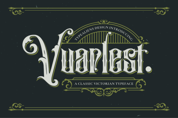 Vuarlest: A Vintage Serif Display Font for Elegant Design