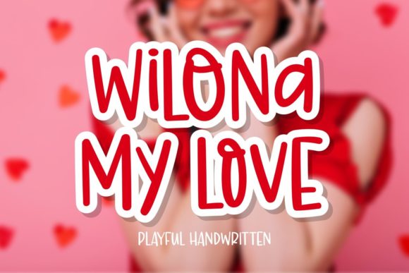 Wilona My Love Display Font for Playful Branding